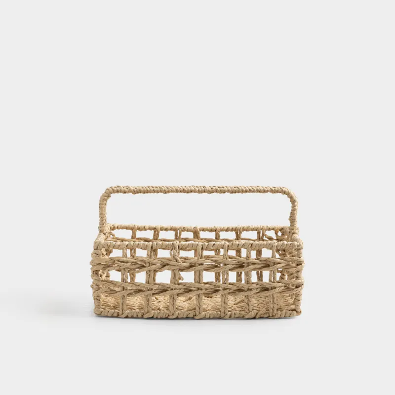 Корзина для хранения, 25х18 см, с ручкой, Braided