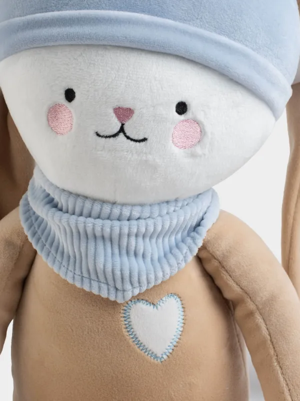Игрушка, 55 см, мягкая, полиэстер, бежевая, Кролик, Rabbit, image-2
