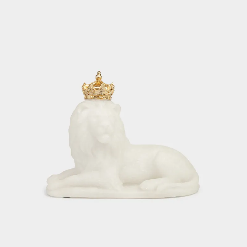 Статуэтка, 20х16 см, Лев с короной, Leo