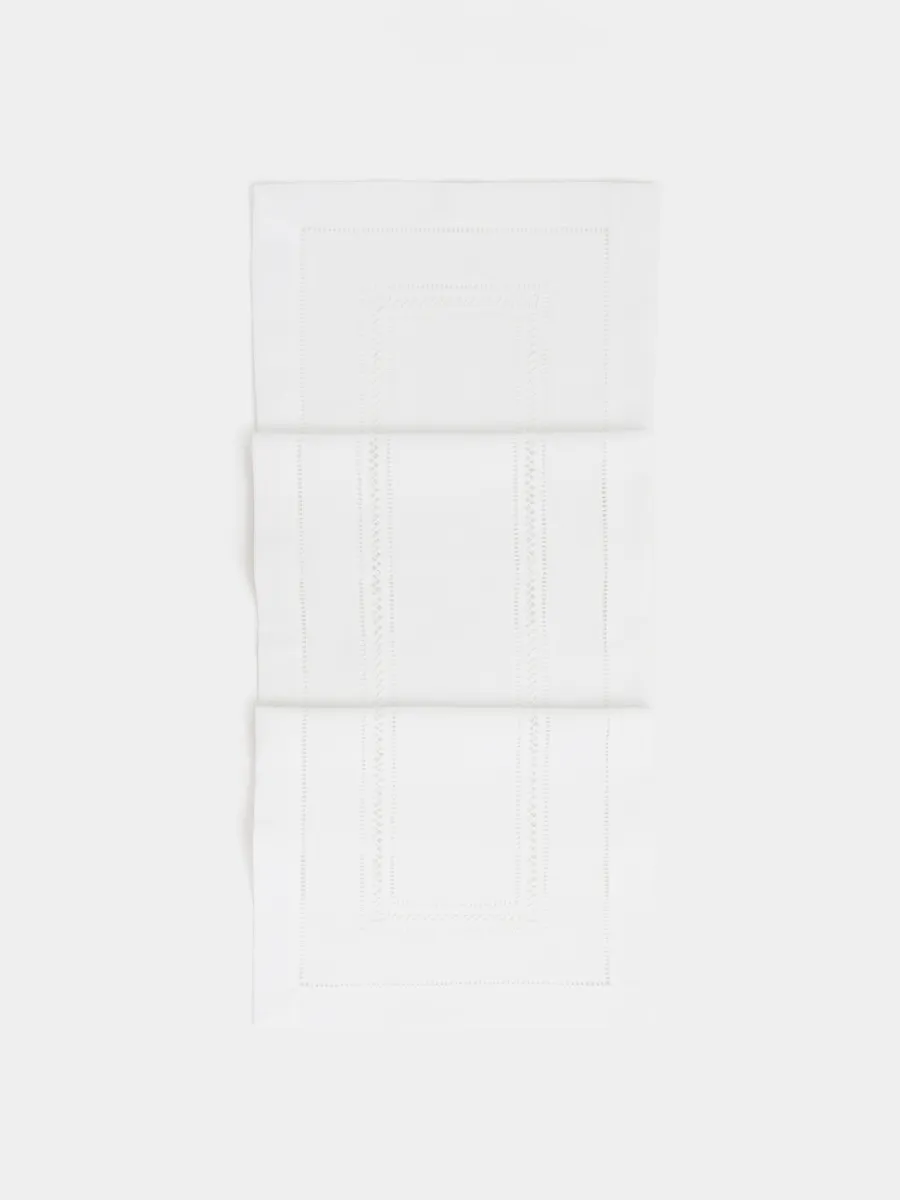 Дорожка настольная, 40х160 см, Hemstitch, image-0