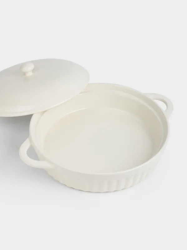 Форма для запекания, с крышкой, молочная, Cakes ivory, image-3