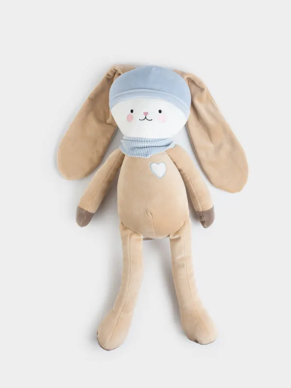Игрушка, 55 см, мягкая, полиэстер, бежевая, Кролик, Rabbit, image-0