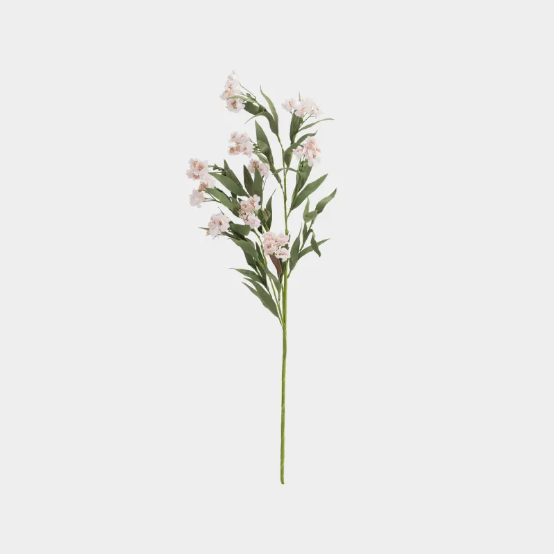 Ветка декоративная, 70 см, Светло-розовая гвоздика, Flower garden