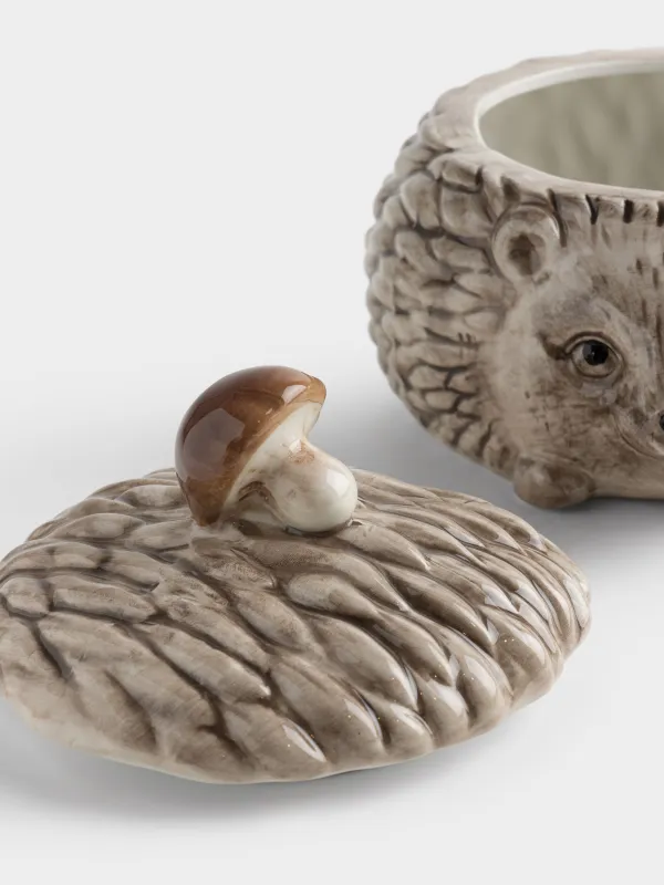 Емкость для хранения, 20х15 см, 1,6 л, Еж с грибом, Hedgehog, image-4
