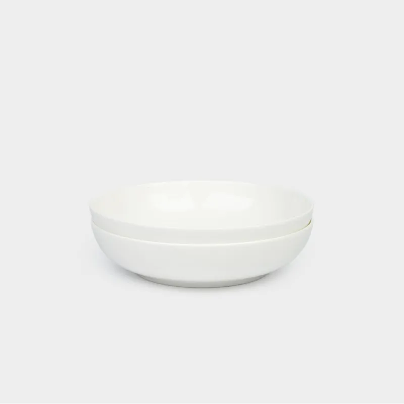 Тарелка суповая, 20 см, 2 шт, Ideal white