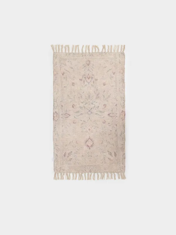 Коврик, 70х115 см, с бахромой, Цветы, Print, image-0