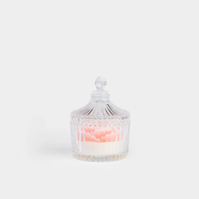 Свеча ароматическая, 6х9 см, в подсвечнике, Blue Bell, Роза, Rose