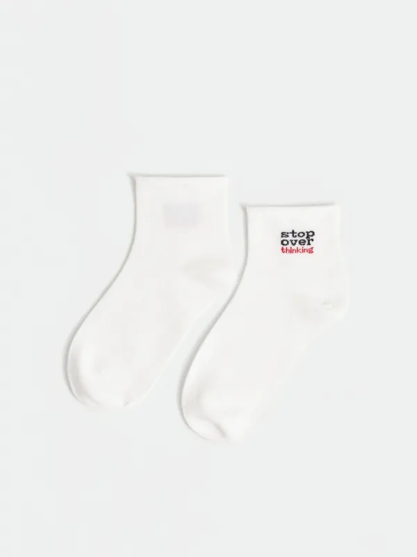 Носки женские, Slogan, image-0