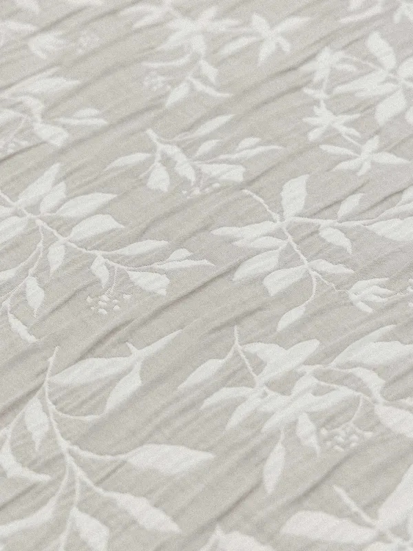 Покрывало, 220х240 см, стеганое, Листья, Stitch jacquard, image-2