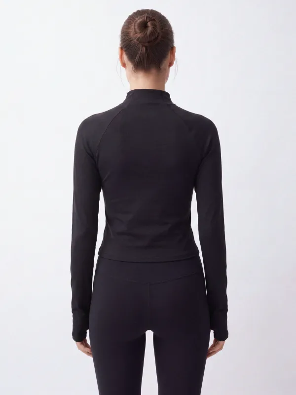 Лонгслив спортивный с вырезом для пальца Brunita, image-4