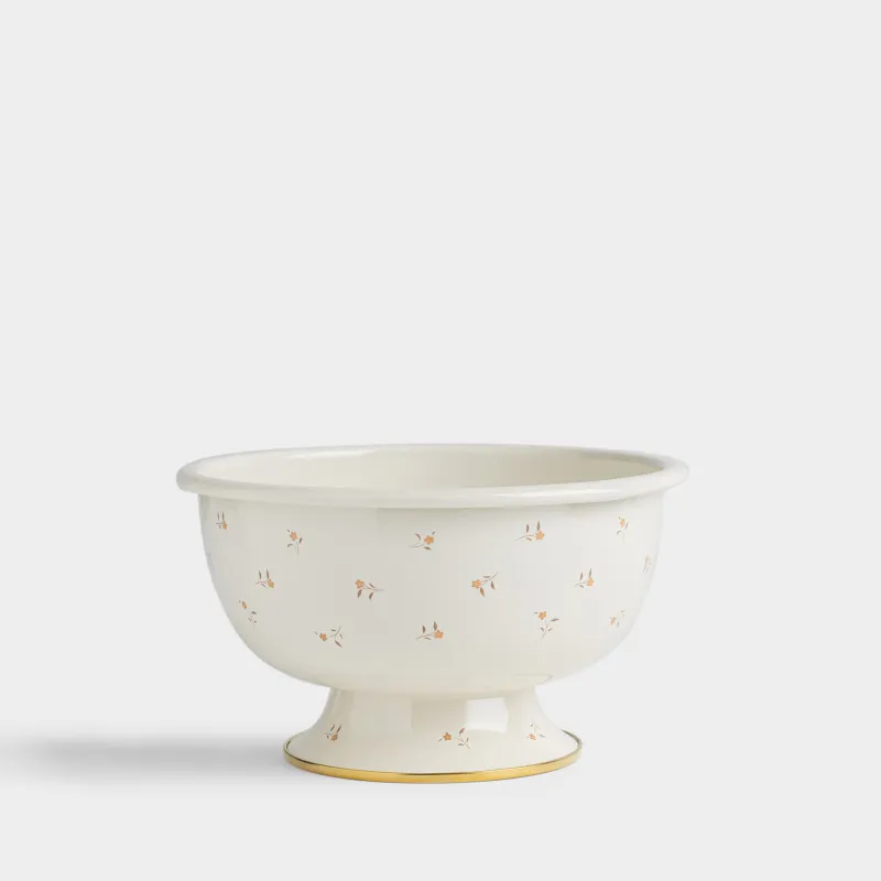 Миска, 1,1 л, Цветы, Enamel florets