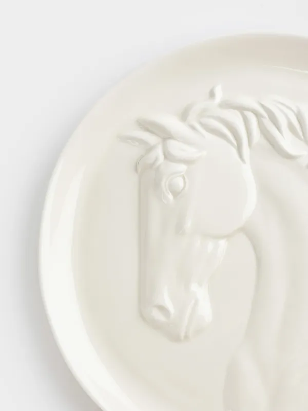 Блюдо, 24 см, Конь, Horse pattern, image-1
