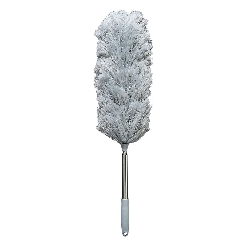 Метелка для сбора пыли, 60/125 см, телескопическая, микрофибра/сталь, Clean, image-0
