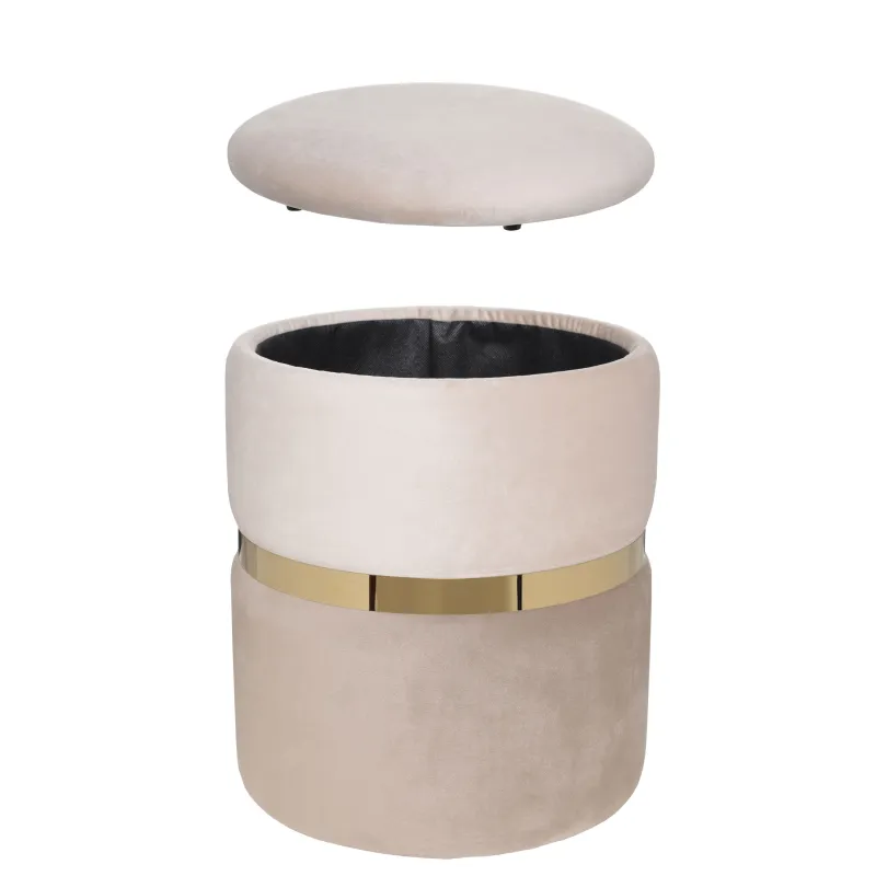 Пуфик, 30х38 см, с ящиком для хранения, Pouf, image-1