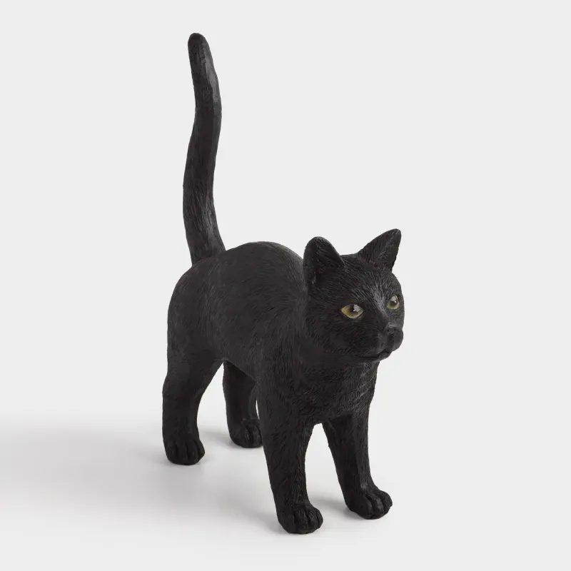 Статуэтка, 24х23 см, Кот, Cat night, image-1