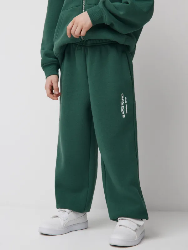 Брюки оверсайз с текстовым принтом Paul, image-1