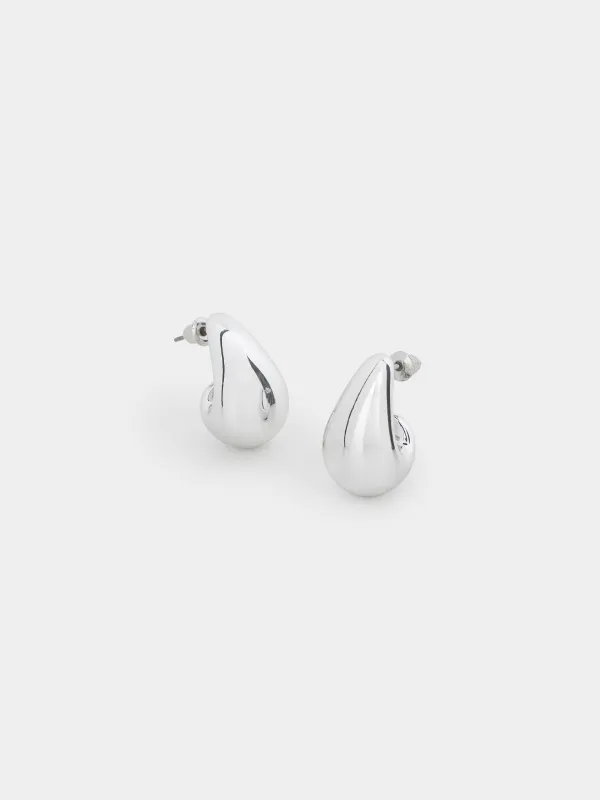 Серьги-пусеты, 2 см, CCB пластик, Jewelry, image-0