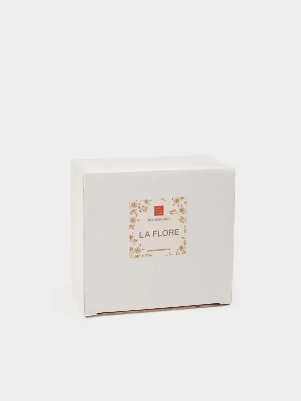 Салатник, 15х6 см, Винтажные цветы, La flore, image-4