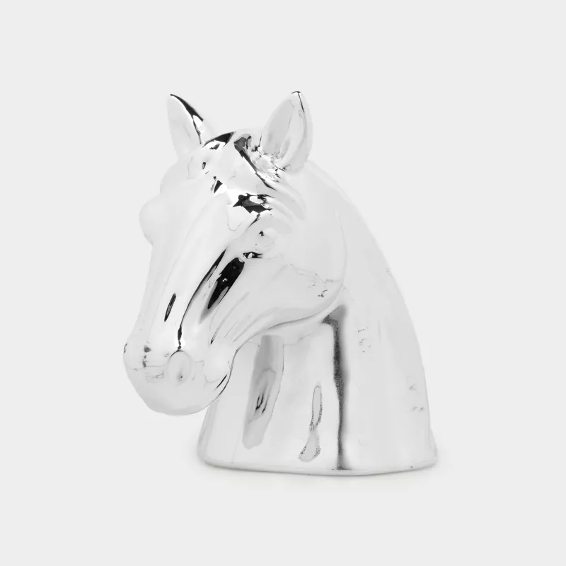 Копилка, 12 см, фарфор, Horse silver