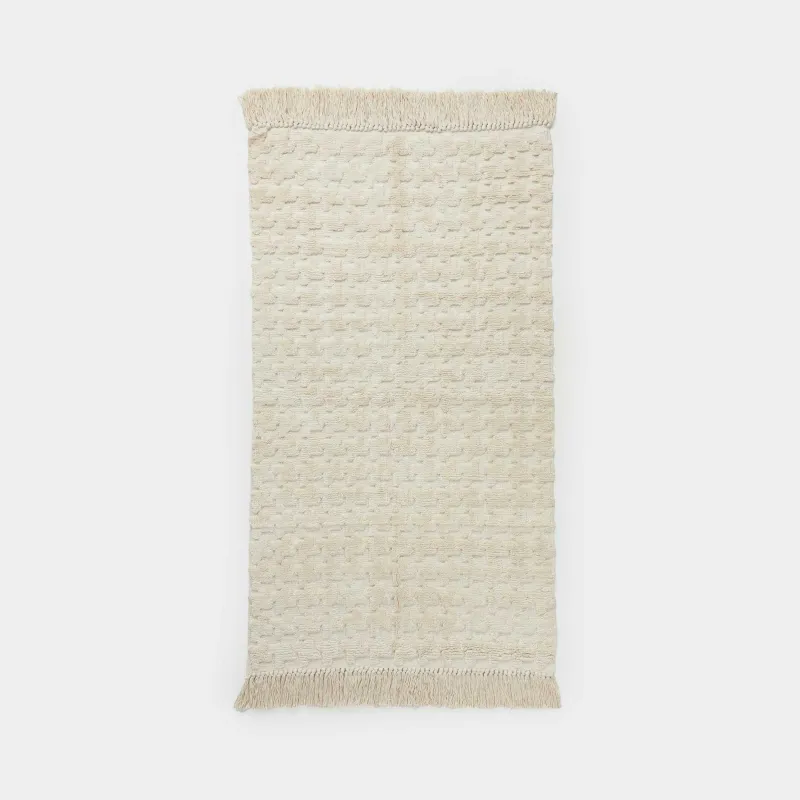 Коврик, 80х150 см, с бахромой, Textured