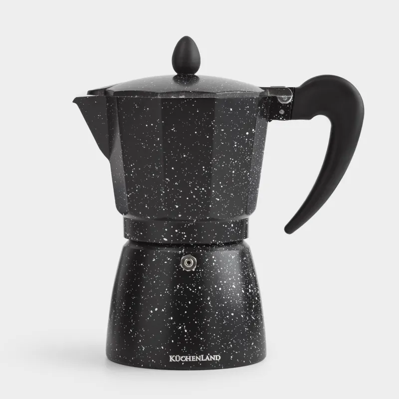 Кофеварка гейзерная, 300 мл, в крапинку, Espresso