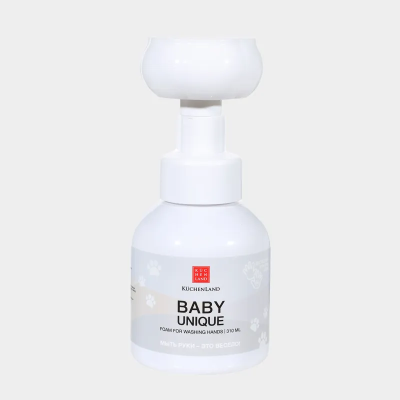Пенка для мытья рук, 310 мл, Лапка, Baby unique