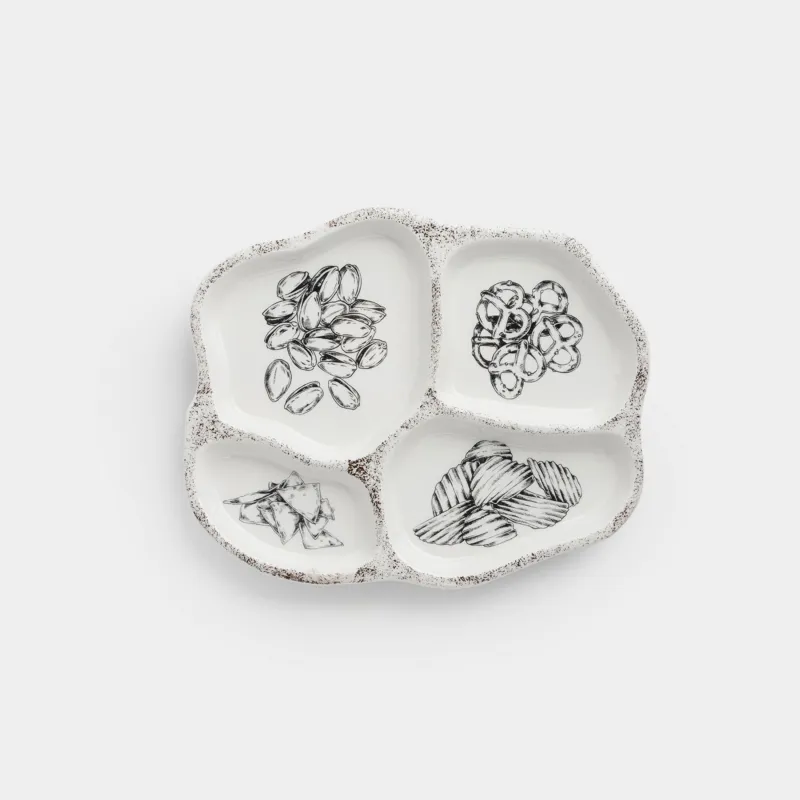 Менажница, Crumple print