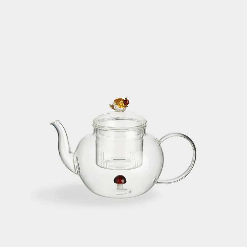 Чайник заварочный, 1 л, Еж и гриб, Shape, image-0