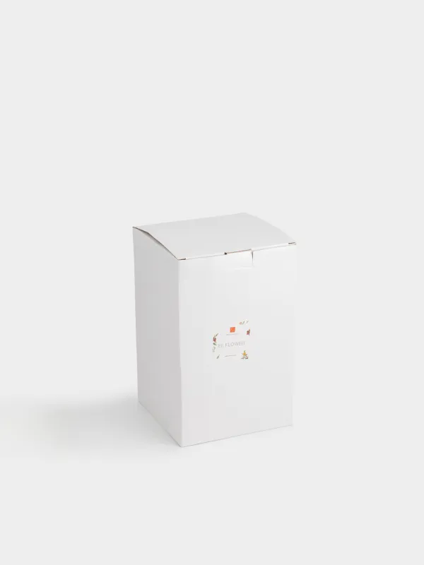 Ваза для цветов, молочная, El flower, image-5