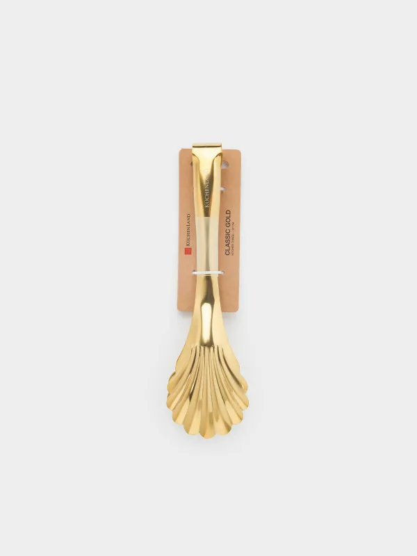 Щипцы кухонные, 23 см, Ракушки, Classic gold, image-5