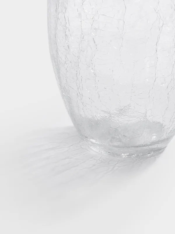 Ваза для цветов, 24 см, Кракелюр, Ice, image-2