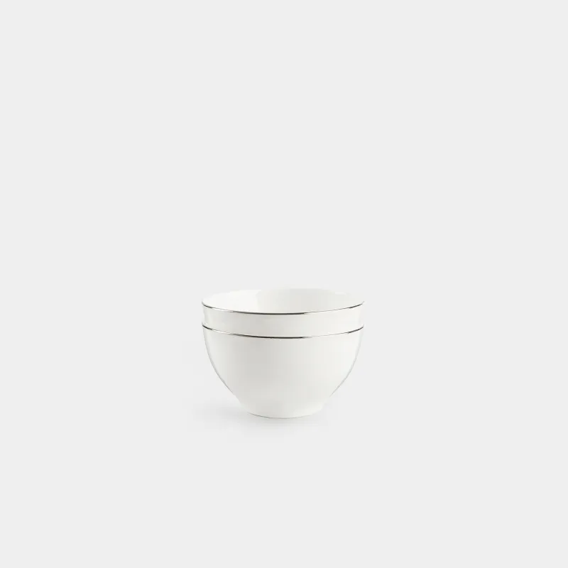 Пиала, 12х6 см, 2 шт, Ideal silver