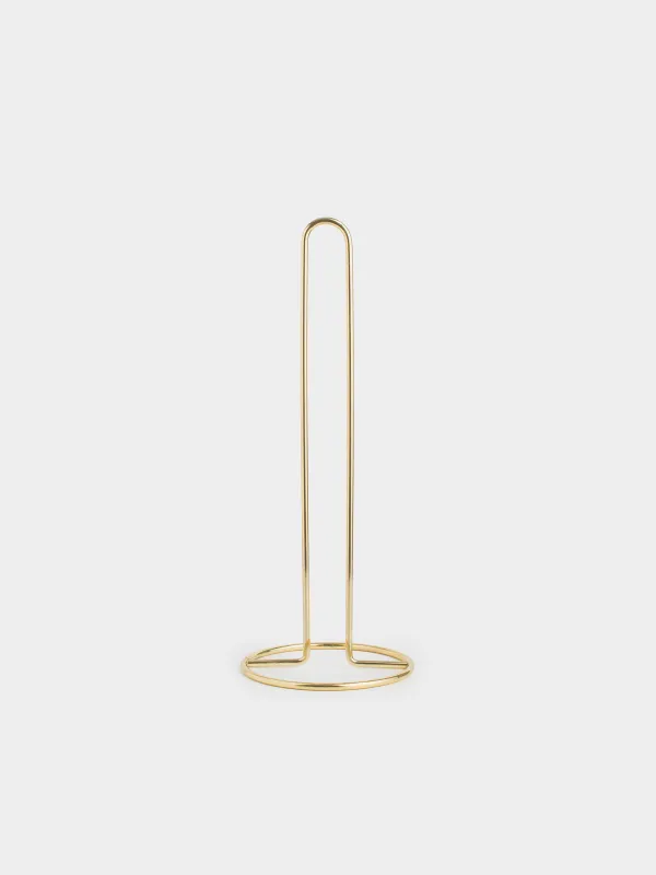 Держатель для бумажных полотенец, Twist gold, image-0