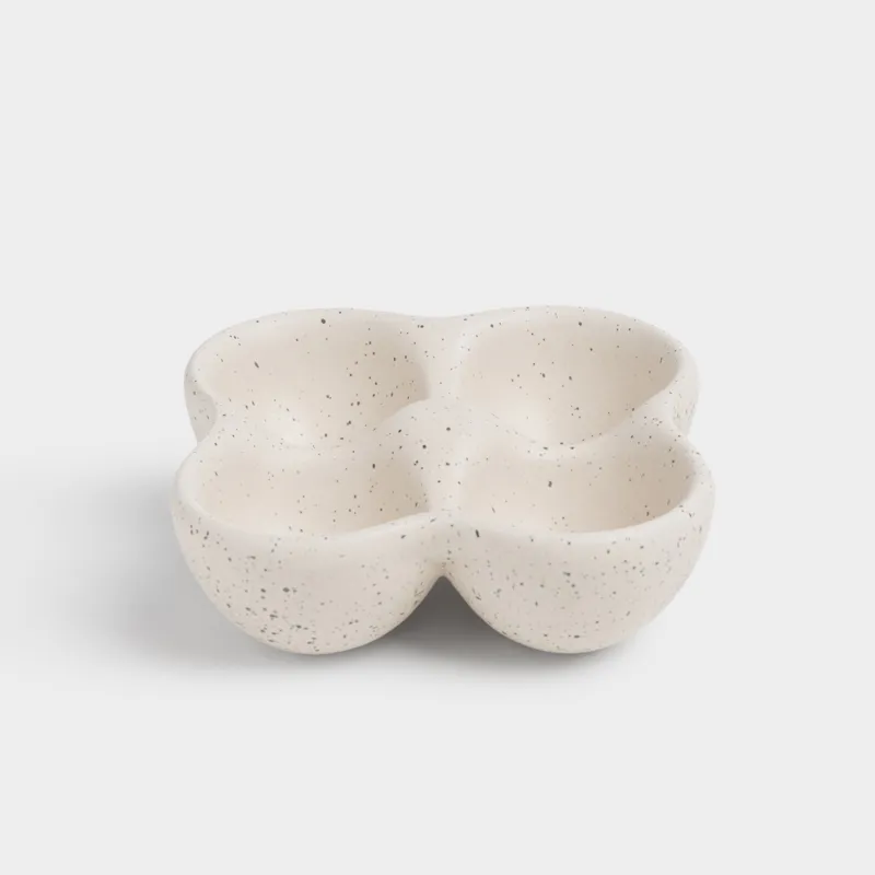 Подставка для яиц, в крапинку, молочная, Provencal speckled
