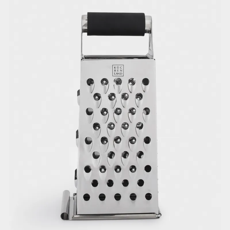 Терка, 24 см, четырехгранная, черная, Kitchen tools
