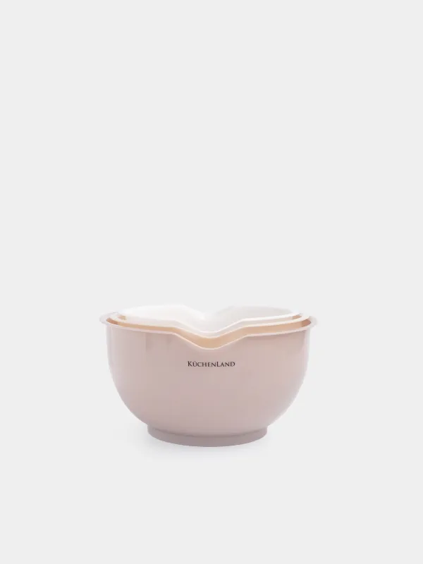 Набор мисок, 3 шт, со сливом, Soft kitchen, image-0