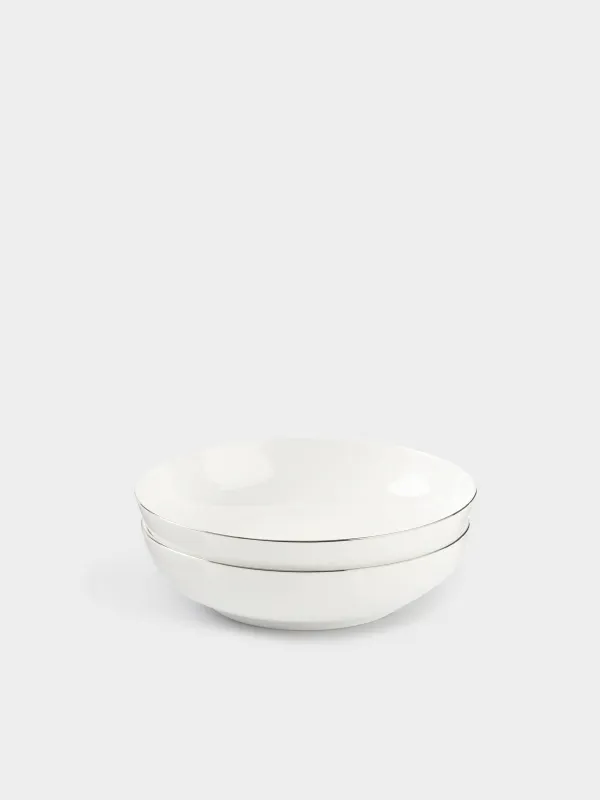 Тарелка суповая, 20см, 2 шт, Ideal silver, image-0
