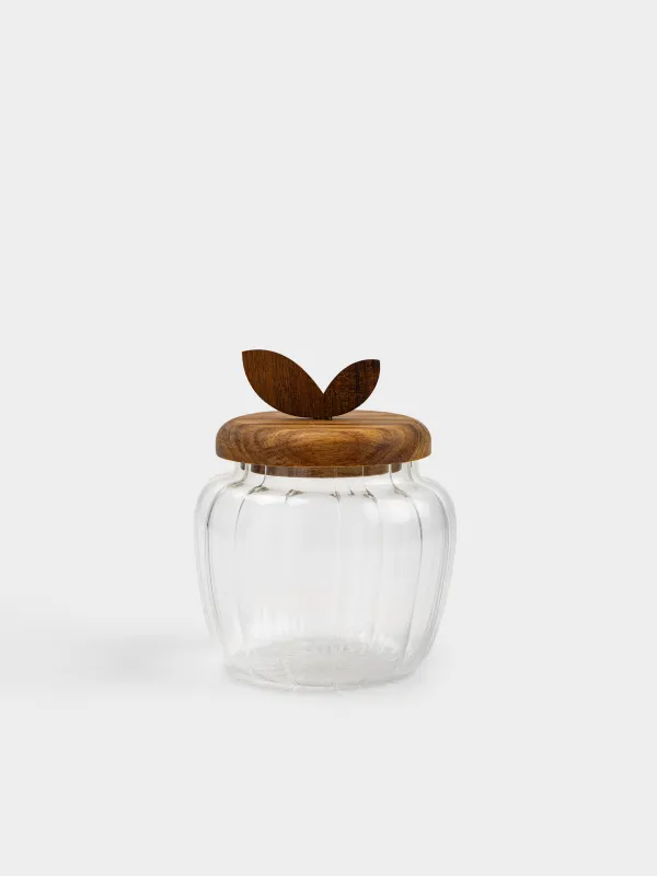 Банка для сыпучих продуктов, 700 мл, Camellia wood, image-0