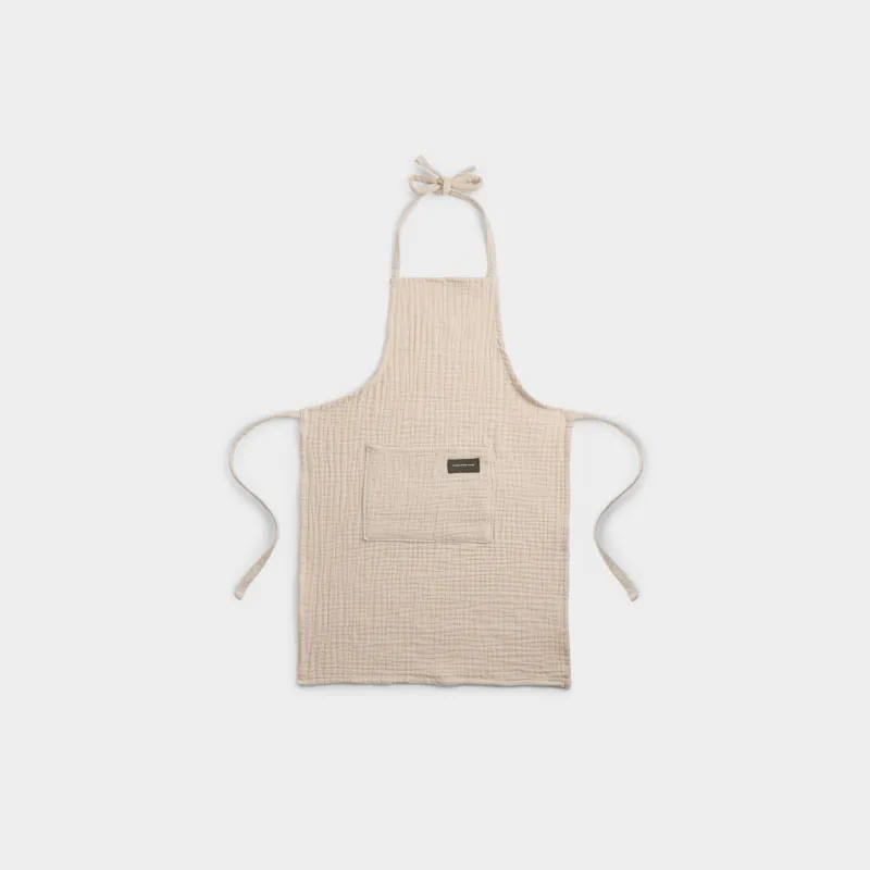 Фартук детский, бежевый, Muslin kitchen