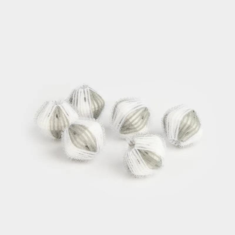 Шарик для стирки, 3 см, 6 шт, с эффектом сбора шерсти, нейлон, серый, Washing ball