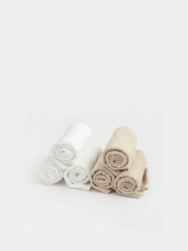 Полотенце, 30х30 см, 6 шт, в корзине, Basket towel, image-1