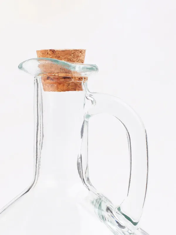 Емкость для масла или уксуса, 400 мл, Кувшин, Clear cork, image-1