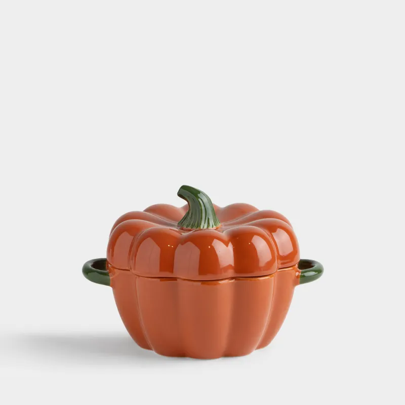 Форма для запекания, 16х13 см, 630 мл, с крышкой, Тыква, Gourd