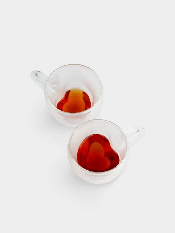 Кружка, 250 мл, 2 шт, Сердце, Air shape, image-6
