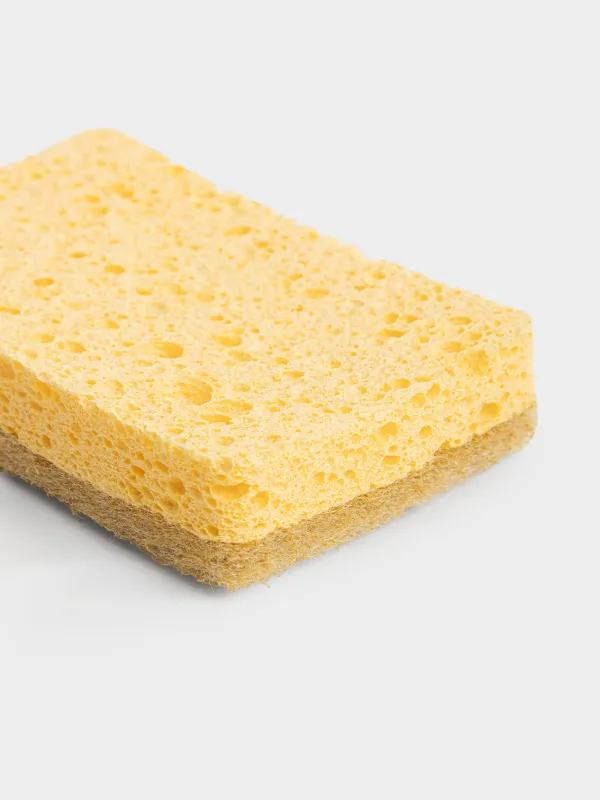 Губка для мытья посуды, 2 шт, Clean, image-2