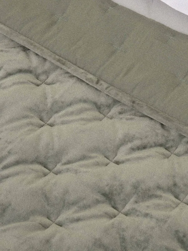 Покрывало, 220x240 см, стеганое, Линии, Stitch velvet, image-2