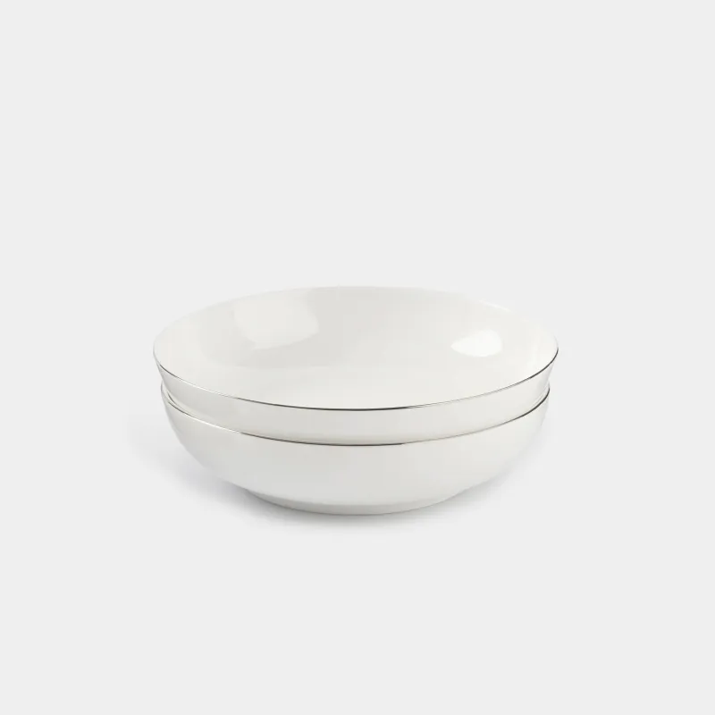 Тарелка суповая, 20см, 2 шт, Ideal silver