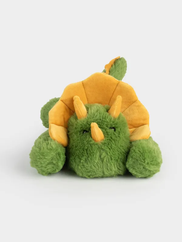 Игрушка, 30 см, мягкая, полиэстер, зеленая, Динозавр, Dino, image-3