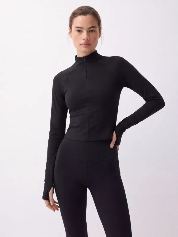 Лонгслив спортивный с вырезом для пальца Brunita, image-1