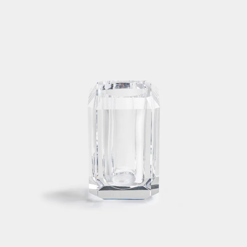 Стакан для ванной комнаты, 11 см, Грани, Shower Crystal Glance
